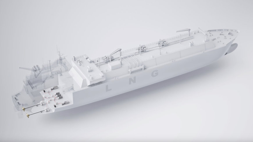 DNV VALIDATES EFFICIENCY GAINS FOR LNG CARRIERS WITH ABB AND MAN DFE+ PROPULSION
